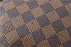 Authentic Louis Vuitton Damier Trousse Toilette Clutch Hand Bag N47623 LV 0081B