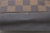 Authentic Louis Vuitton Damier Trousse Toilette Clutch Hand Bag N47623 LV 0081B