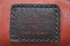 Authentic Louis Vuitton Damier Trousse Toilette Clutch Hand Bag N47623 LV 0081B