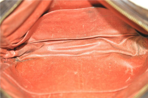 Authentic Louis Vuitton Damier Trousse Toilette Clutch Hand Bag N47623 LV 0081B