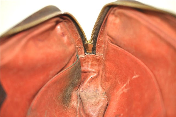 Authentic Louis Vuitton Damier Trousse Toilette Clutch Hand Bag N47623 LV 0081B