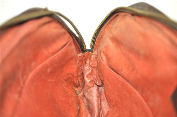 Authentic Louis Vuitton Damier Trousse Toilette Clutch Hand Bag N47623 LV 0081B