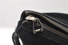 Authentic GUCCI Shoulder Hand Bag Purse Suede Leather 0013770 Black 0081D