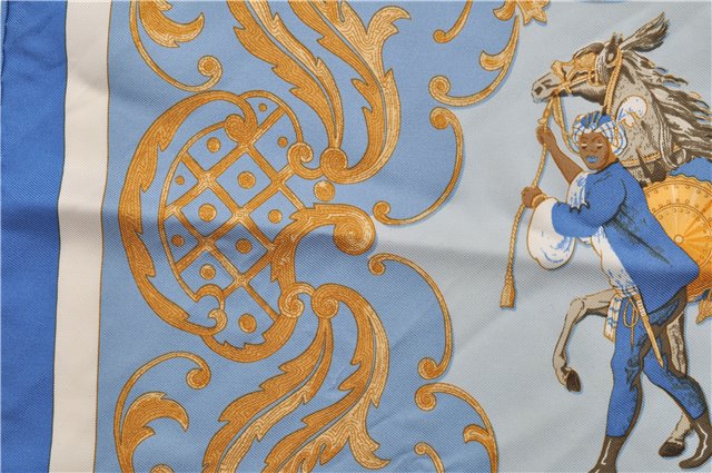 Authentic HERMES Petit Carre 40 Scarf Handkerchief 