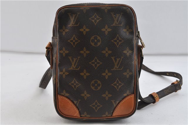 Authentic Louis Vuitton Monogram Danube Shoulder Cross Body Bag M45266 LV 0084D