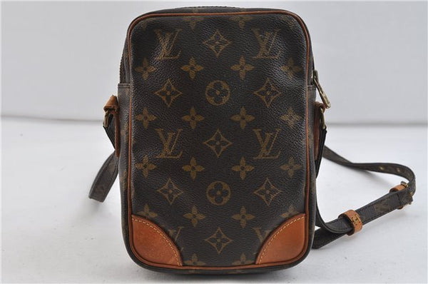 Authentic Louis Vuitton Monogram Danube Shoulder Cross Body Bag M45266 LV 0084D