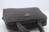 Authentic PRADA Nylon Leather Shoulder Hand Bag Purse Green Khaki 0086D