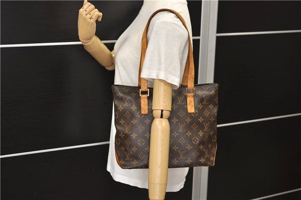 Authentic Louis Vuitton Monogram Cabas Piano Shoulder Tote Bag M51148 LV 0086F