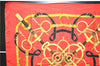 Authentic HERMES Carre 90 Scarf "EPERON D'OR" Silk Red 0087E