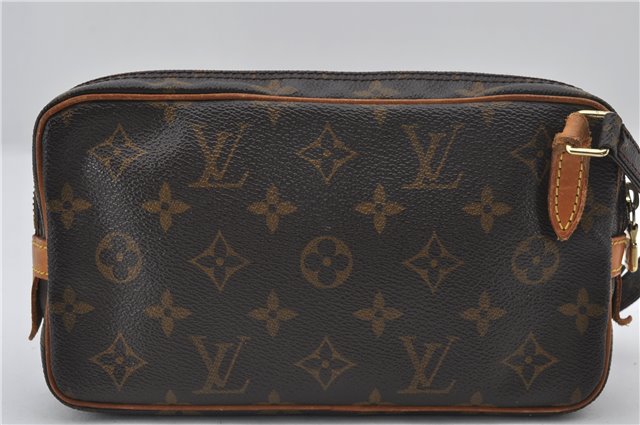 Auth Louis Vuitton Monogram Marly Bandouliere Shoulder Cross Bag M51828 LV 0087F