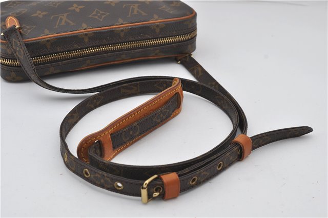 Auth Louis Vuitton Monogram Marly Bandouliere Shoulder Cross Bag M51828 LV 0087F