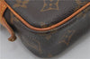 Auth Louis Vuitton Monogram Marly Bandouliere Shoulder Cross Bag M51828 LV 0087F