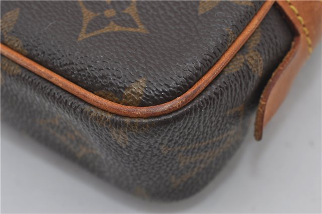 Auth Louis Vuitton Monogram Marly Bandouliere Shoulder Cross Bag M51828 LV 0087F