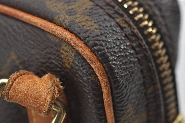 Auth Louis Vuitton Monogram Marly Bandouliere Shoulder Cross Bag M51828 LV 0087F