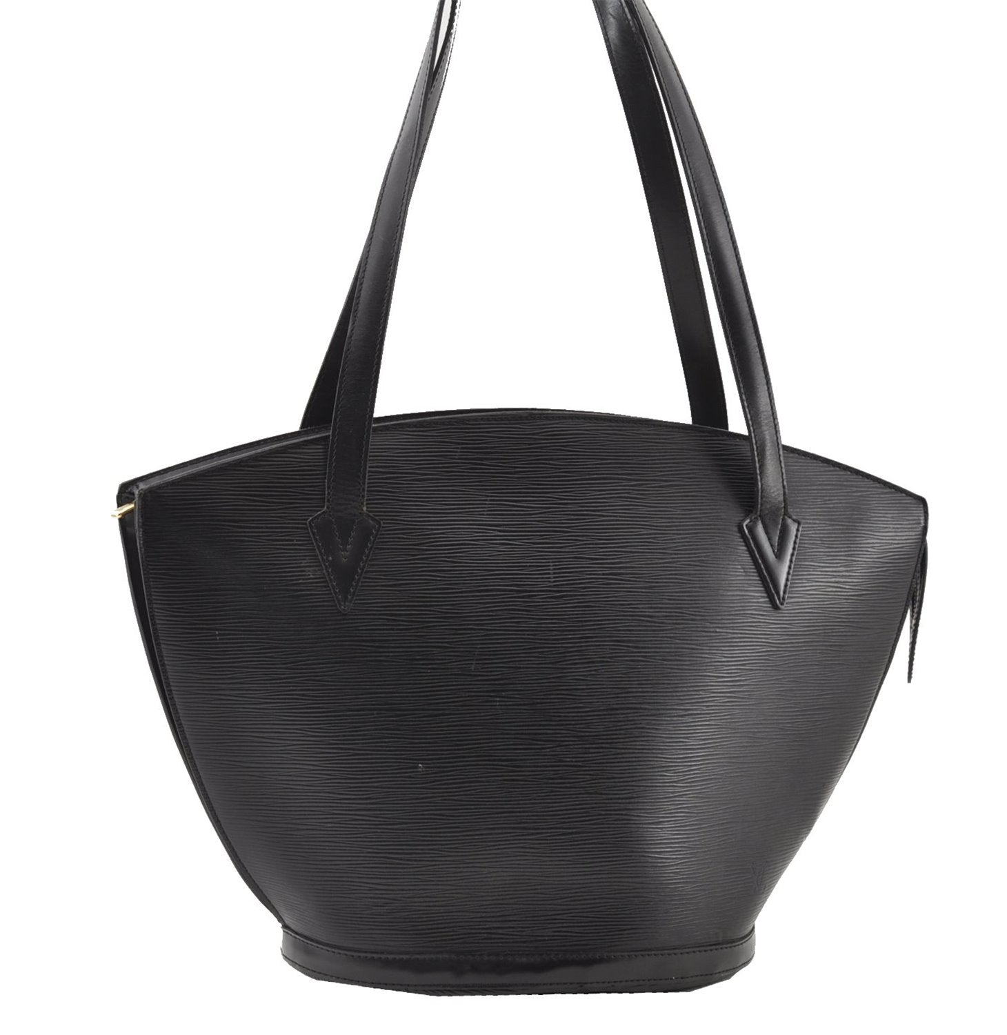 Auth Louis Vuitton Epi Saint Jacques Shopping Shoulder Bag Black M52262 LV 0087G