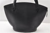 Auth Louis Vuitton Epi Saint Jacques Shopping Shoulder Bag Black M52262 LV 0087G