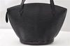 Auth Louis Vuitton Epi Saint Jacques Shopping Shoulder Bag Black M52262 LV 0087G