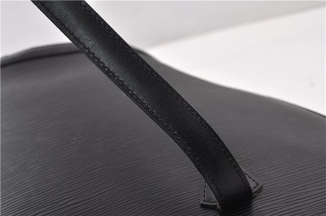 Auth Louis Vuitton Epi Saint Jacques Shopping Shoulder Bag Black M52262 LV 0087G