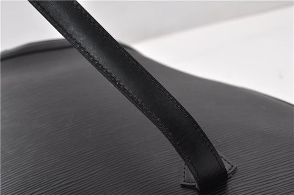 Auth Louis Vuitton Epi Saint Jacques Shopping Shoulder Bag Black M52262 LV 0087G