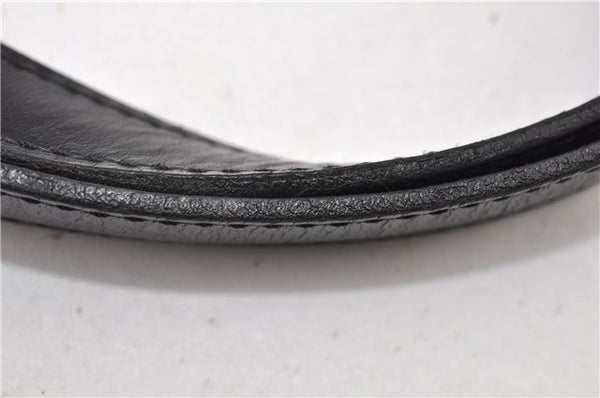 Auth Louis Vuitton Epi Saint Jacques Shopping Shoulder Bag Black M52262 LV 0087G