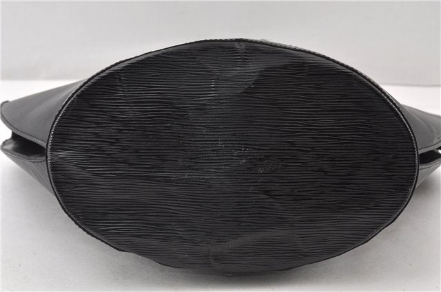 Auth Louis Vuitton Epi Saint Jacques Shopping Shoulder Bag Black M52262 LV 0087G