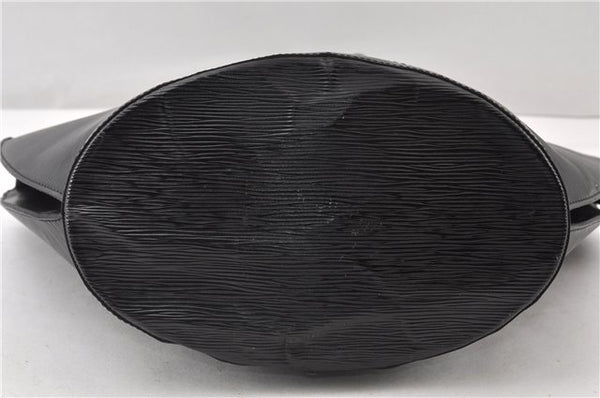 Auth Louis Vuitton Epi Saint Jacques Shopping Shoulder Bag Black M52262 LV 0087G