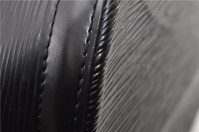 Auth Louis Vuitton Epi Saint Jacques Shopping Shoulder Bag Black M52262 LV 0087G