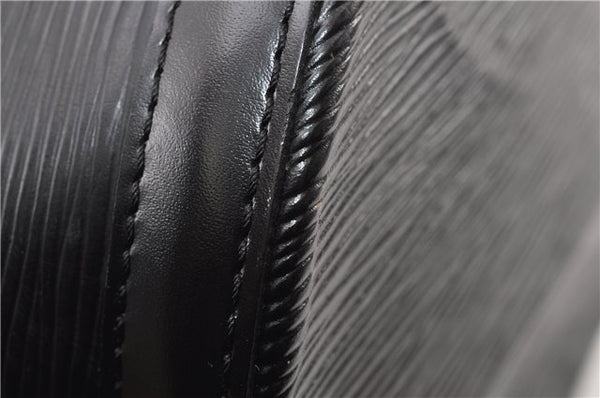 Auth Louis Vuitton Epi Saint Jacques Shopping Shoulder Bag Black M52262 LV 0087G