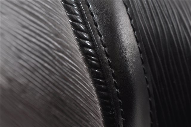 Auth Louis Vuitton Epi Saint Jacques Shopping Shoulder Bag Black M52262 LV 0087G