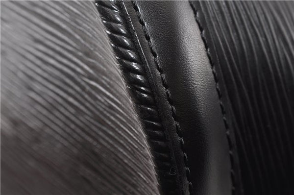 Auth Louis Vuitton Epi Saint Jacques Shopping Shoulder Bag Black M52262 LV 0087G