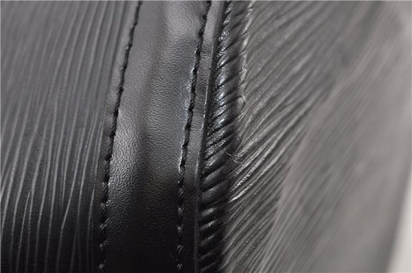 Auth Louis Vuitton Epi Saint Jacques Shopping Shoulder Bag Black M52262 LV 0087G