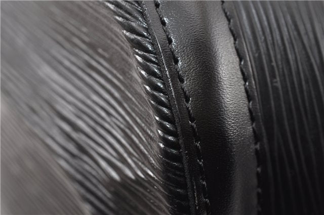 Auth Louis Vuitton Epi Saint Jacques Shopping Shoulder Bag Black M52262 LV 0087G