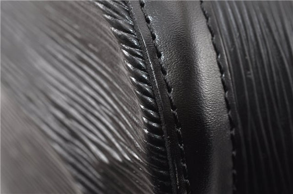 Auth Louis Vuitton Epi Saint Jacques Shopping Shoulder Bag Black M52262 LV 0087G