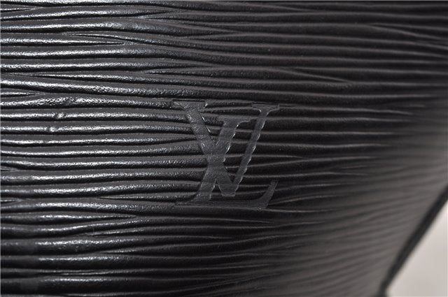 Auth Louis Vuitton Epi Saint Jacques Shopping Shoulder Bag Black M52262 LV 0087G