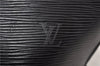 Auth Louis Vuitton Epi Saint Jacques Shopping Shoulder Bag Black M52262 LV 0087G