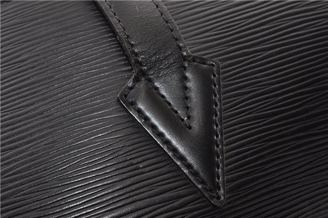 Auth Louis Vuitton Epi Saint Jacques Shopping Shoulder Bag Black M52262 LV 0087G