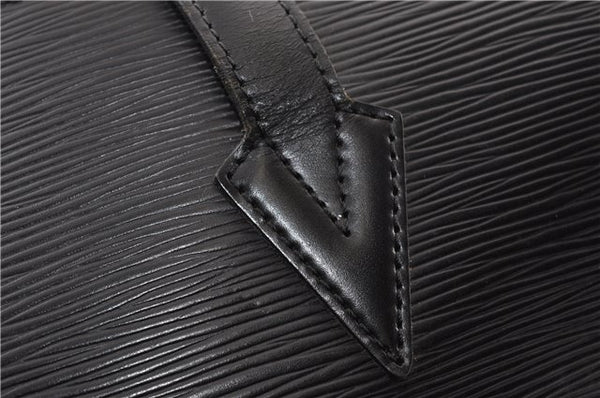 Auth Louis Vuitton Epi Saint Jacques Shopping Shoulder Bag Black M52262 LV 0087G