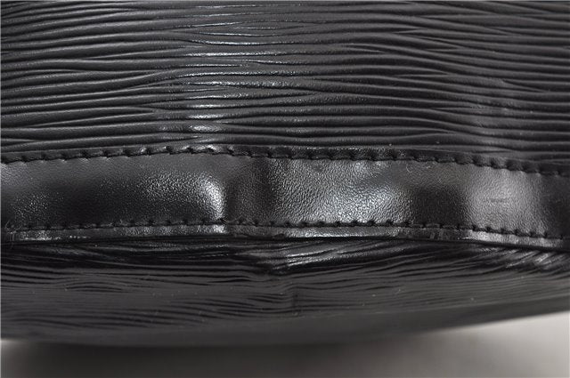 Auth Louis Vuitton Epi Saint Jacques Shopping Shoulder Bag Black M52262 LV 0087G