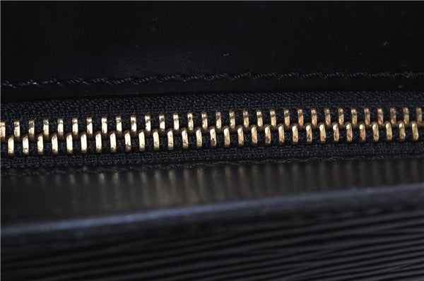 Auth Louis Vuitton Epi Saint Jacques Shopping Shoulder Bag Black M52262 LV 0087G