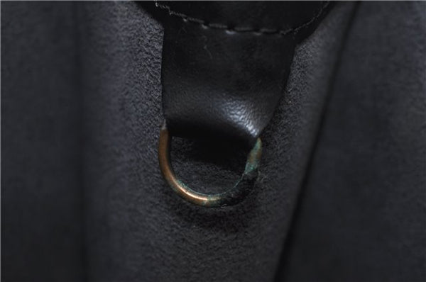 Auth Louis Vuitton Epi Saint Jacques Shopping Shoulder Bag Black M52262 LV 0087G