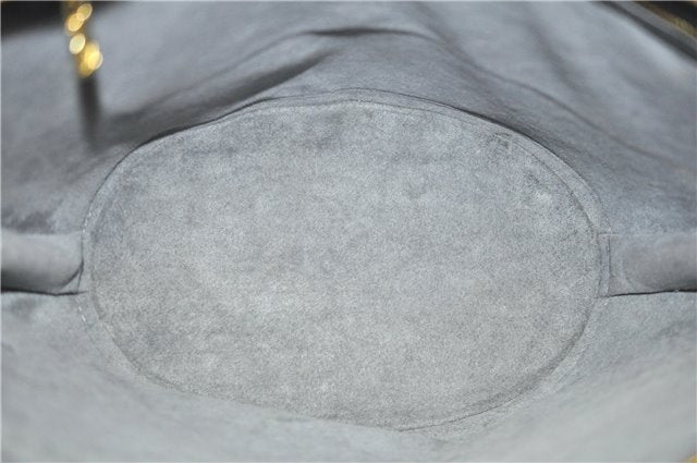 Auth Louis Vuitton Epi Saint Jacques Shopping Shoulder Bag Black M52262 LV 0087G