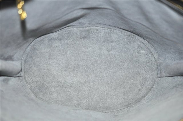 Auth Louis Vuitton Epi Saint Jacques Shopping Shoulder Bag Black M52262 LV 0087G