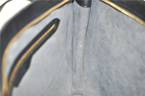 Auth Louis Vuitton Epi Saint Jacques Shopping Shoulder Bag Black M52262 LV 0087G