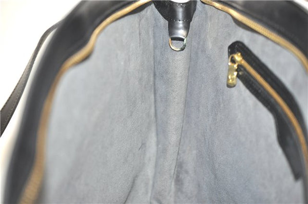 Auth Louis Vuitton Epi Saint Jacques Shopping Shoulder Bag Black M52262 LV 0087G