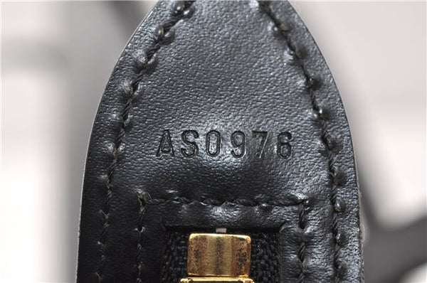 Auth Louis Vuitton Epi Saint Jacques Shopping Shoulder Bag Black M52262 LV 0087G