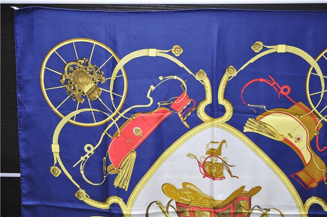 Authentic HERMES Carre 90 Scarf 