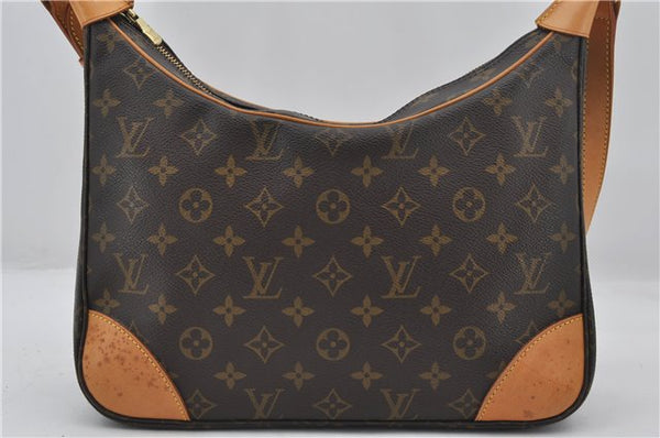 Authentic Louis Vuitton Monogram Boulogne 30 Shoulder Cross Bag M52165 LV 0088F