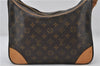 Authentic Louis Vuitton Monogram Boulogne 30 Shoulder Cross Bag M52165 LV 0088F