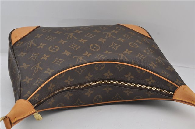 Authentic Louis Vuitton Monogram Boulogne 30 Shoulder Cross Bag M52165 LV 0088F