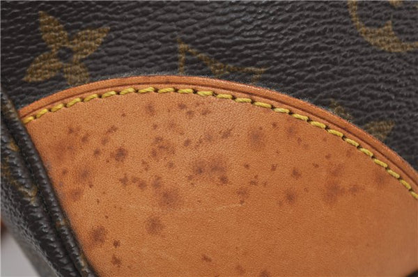 Authentic Louis Vuitton Monogram Boulogne 30 Shoulder Cross Bag M52165 LV 0088F